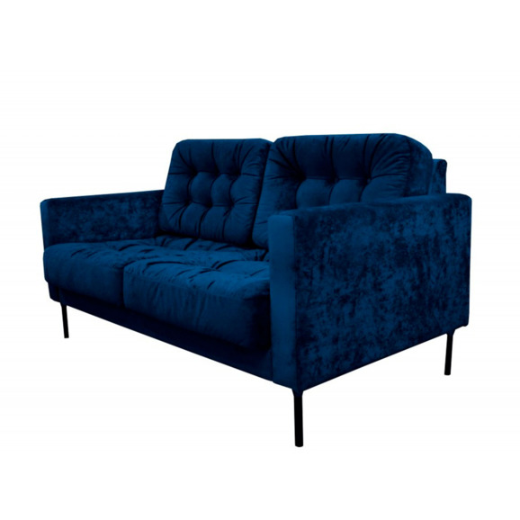 Диван Клик двухместный, тёмно-синий - фото 3