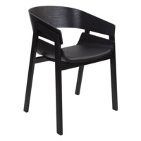 Настоящее фото товара Стул деревянный Элькан, черный, произведённого компанией ChiedoCover