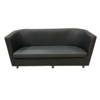 Фотография товара Диван Вейв двухместный, черный от компании ChiedoCover.