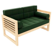 Фотография товара Диван Сега-М velvet сосна green от компании ChiedoCover.