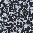Стул Денвер 20мм - черный, кожзам черный - каркас в цвете Антик Серебро 5SN