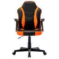 Фотография Кресло компьютерное Pandemonium, черный, оранжевый Фотография товара Кресло компьютерное Pandemonium, черный, оранжевый от компании ChiedoCover.