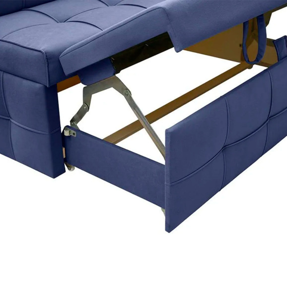 Угловой диван для кухни Атлант Плюс, синий, правый Угловой диван для кухни Атлант Плюс, синий, правый - фото 5