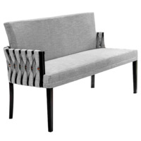 Настоящее фото товара Скамья Chalice, серый, произведённого компанией ChiedoCover