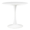 Стол Tulip D80 белый