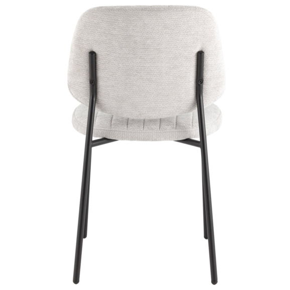 Стул обеденный Patrys, светло-серый, шенилл - фото 4