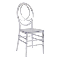 Настоящее фото товара Пластиковый стул Феникс Прозрачный, произведённого компанией ChiedoCover