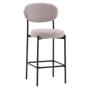 Фотография товара Стул полубарный Бриф DD букле светло-серый от компании ChiedoCover.