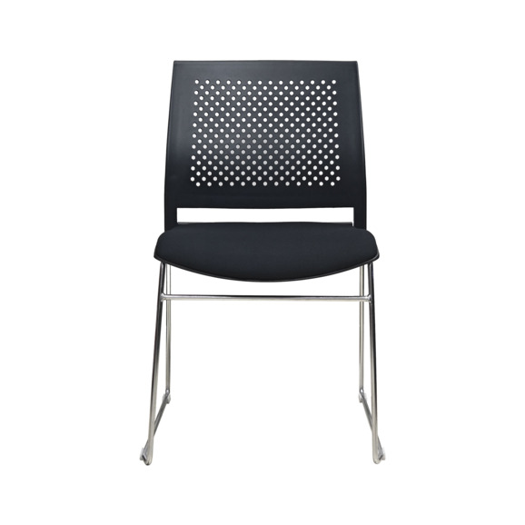 Стул Нео А, ткань, черный - фото 2