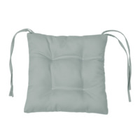 Настоящее фото товара Подушка с завязками на стул, светло-серый, произведённого компанией ChiedoCover
