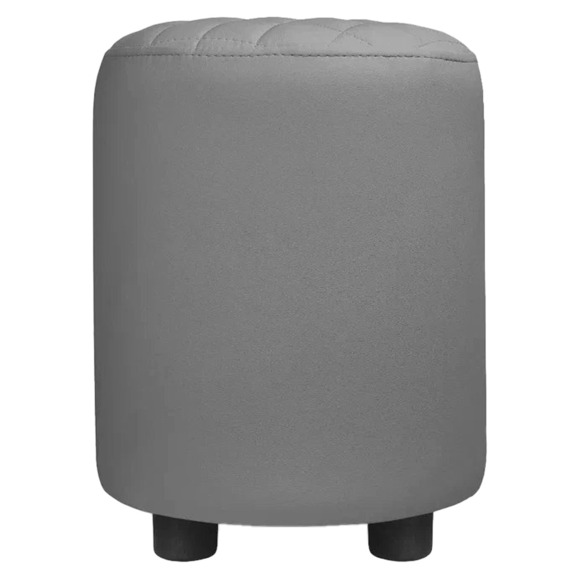 Пуф Тепал, экокожа, серый - фото 2