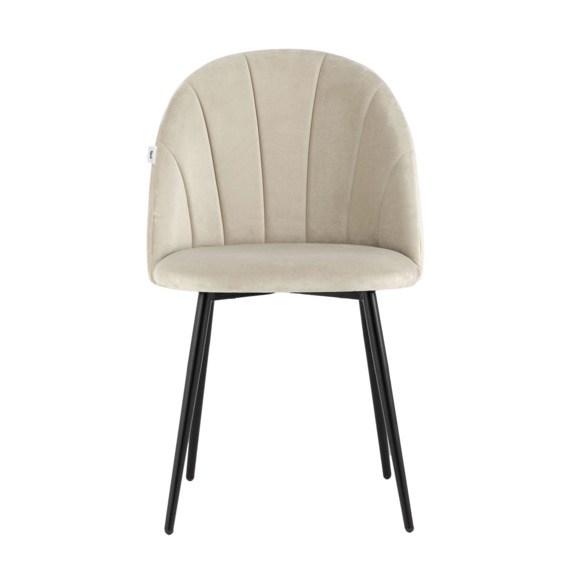 Стул Логан СН, велюр, бежевый - фото 4