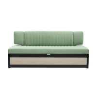 Фотография товара Диван для кухни Оттион 174 дуб крафт белый, светло-зеленый от компании ChiedoCover.