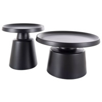 Настоящее фото товара Набор журнальных столиков Cell, черный, произведённого компанией ChiedoCover