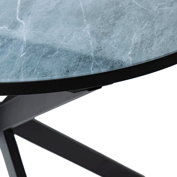 Обеденный стол Plot, серый, мрамор - фото 5