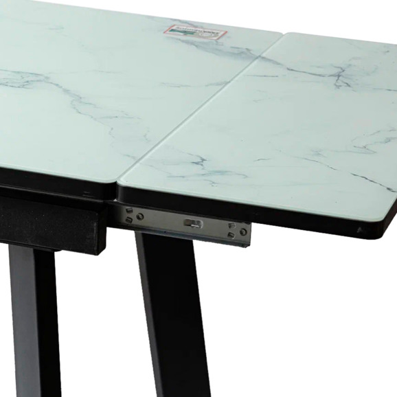 Обеденный стол Agenda, белый, черный - фото 6