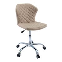 Настоящее фото товара Офисное кресло кожзам серый, произведённого компанией ChiedoCover