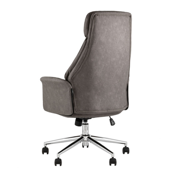 Кресло офисное Neo, серый, экокожа Кресло офисное Neo, серый, экокожа - фото 4