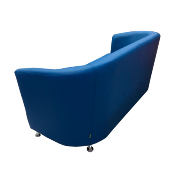 Диван Вейв двухместный, синий - фото 5