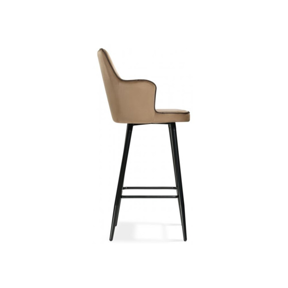 Барный стул Feona dark beige - фото 3
