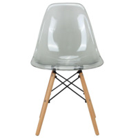 Фотография товара Стул Eames прозрачный серый от компании ChiedoCover.