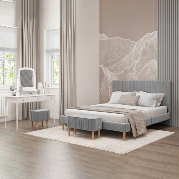 Банкетка Nootropic, светло-серый - фото 4