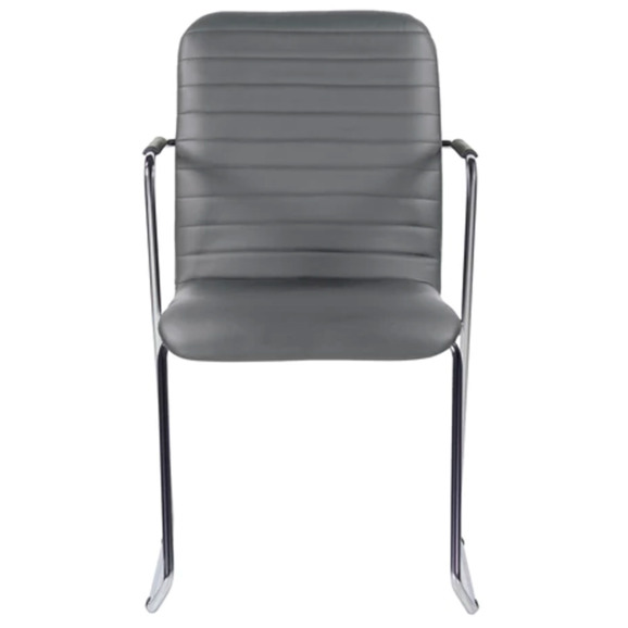 Кресло для приемных и переговорных Cantata, темно-серый - фото 2