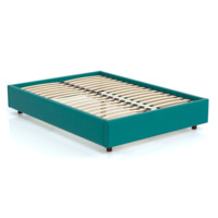 Настоящее фото товара Кровать SleepBox Velvet Turquoise, произведённого компанией ChiedoCover
