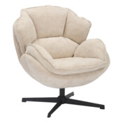 Фотография товара Кресло Crater, бежевый, черный от компании ChiedoCover.