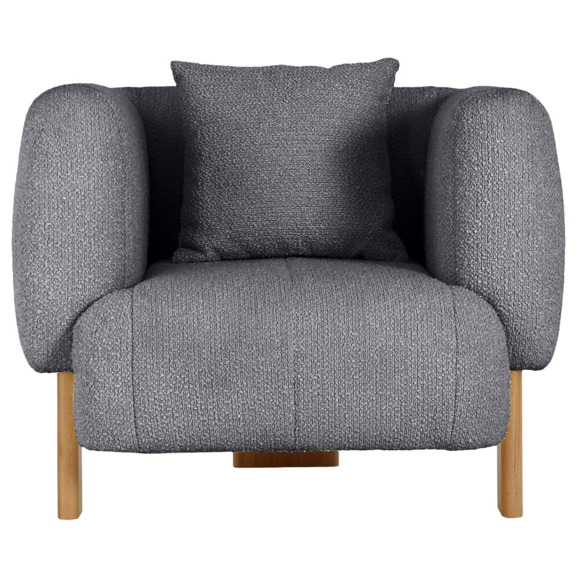 Кресло Cassis, темно-серый - фото 2