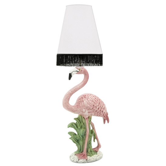 Настольная лампа Керамический Фламинго - фото 1