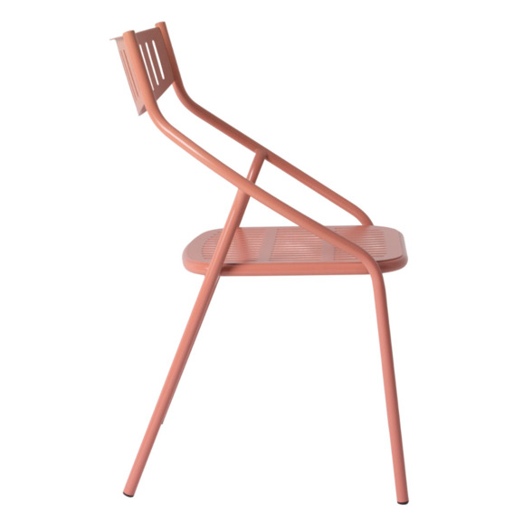 Стул Чиедо уличный, матовый лососевый Стул Чиедо уличный, матовый лососевый - фото 6
