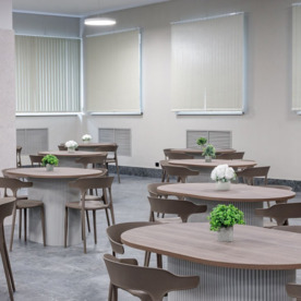 Стол Фуд-корт овальный