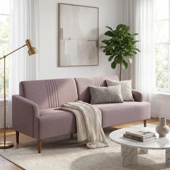 Диван Аномик, велюр, серо-коричневый Диван Аномик, велюр, серо-коричневый - фото 9