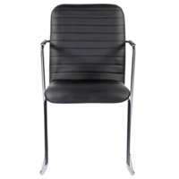 Фотография Кресло для приемных и переговорных Cantata, черный Фотография товара Кресло для приемных и переговорных Cantata, черный от компании ChiedoCover.