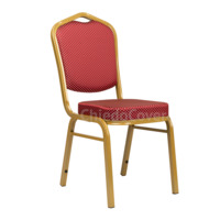 Настоящее фото товара Классический стул Хит 25мм - золото, произведённого компанией ChiedoCover