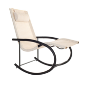 Фотография товара Лежак качалка, текстилен, бежевый от компании ChiedoCover.