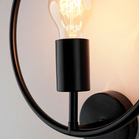 Светильник настенный Крейс Сахара, чёрный - фото 7