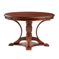 Фотография товара Деревянный стол Нозеан круглый миланский орех от компании ChiedoCover.