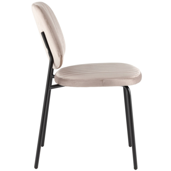 Стул обеденный Patrys, капучино, велюр Стул обеденный Patrys, капучино, велюр - фото 3