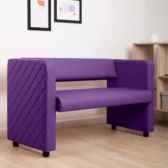 Диван Тепал, экокожа, фиолетовый - фото 5