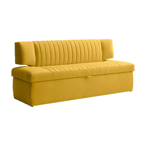 Диван для кухни Стронго 168, желтый - фото 1