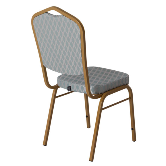 Стул Хит 20, жаккард вояж изумруд, каркас золото - фото 7