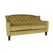 Фотография товара Диван Andora, желтый велюр от компании ChiedoCover.