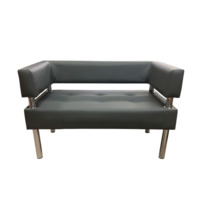 Фотография товара Диван Сантур двухместный, серый от компании ChiedoCover.