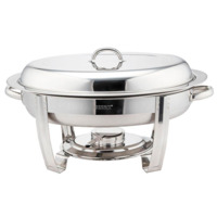 Настоящее фото товара Мармит Qualia, сервировочный овальный с крышкой, 5,5 л, произведённого компанией ChiedoCover