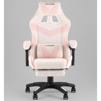 Фотография товара Кресло спортивное TopChairs MG-7019 букле бело-розовый от компании ChiedoCover.
