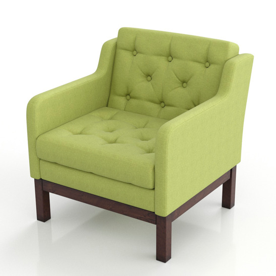 Кресло Арни, зеленый - фото 3