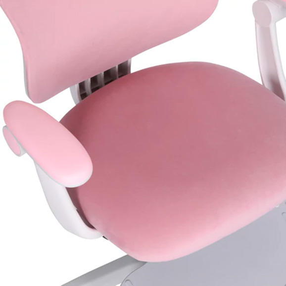 Кресло детское с подставкой для ног Харри, розовый - фото 12