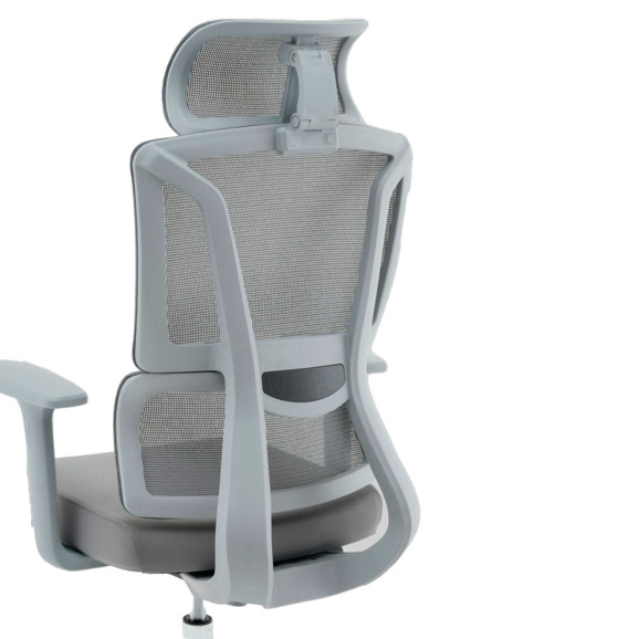 Кресло офисное TopChairs Forward серый - фото 3
